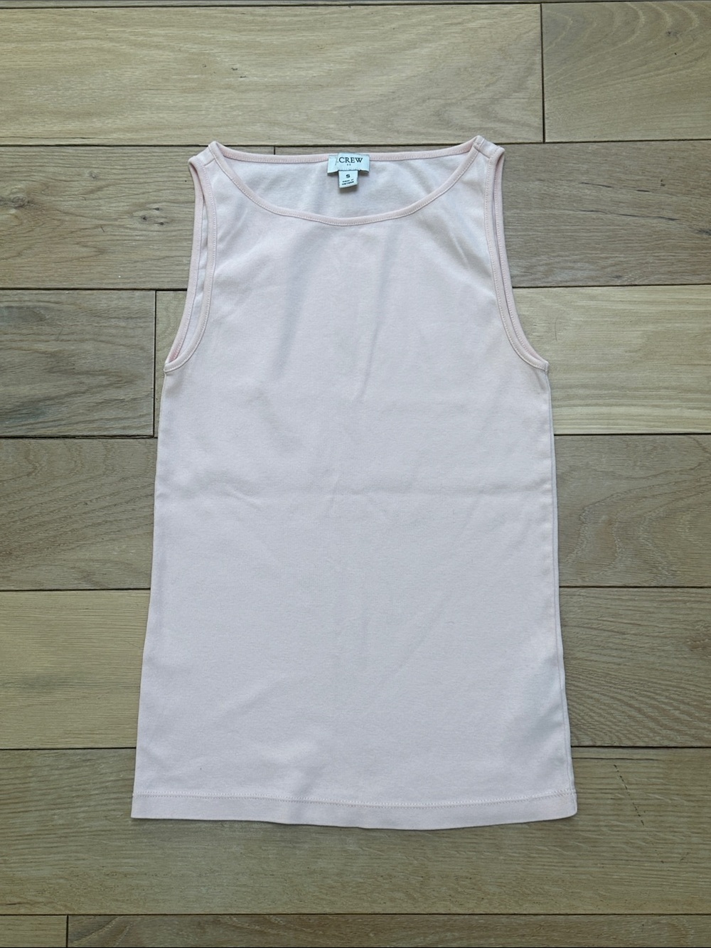 J. Crew Pale Pink Sleeveless Tank Top